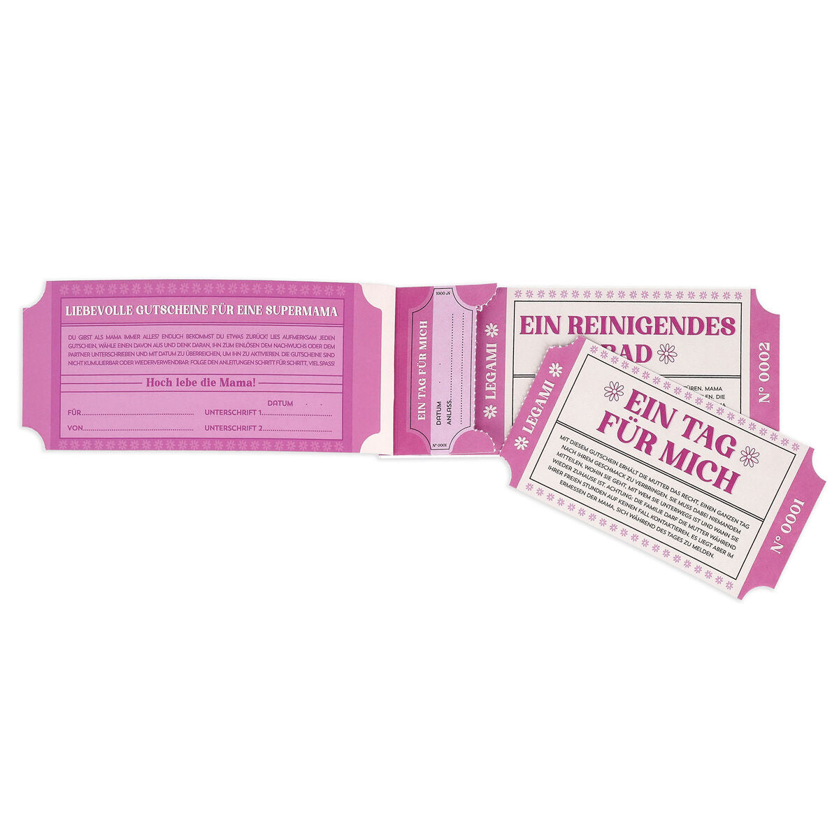 BUONI SPECIALI PER UNA SUPER MAMMA - GIFT VOUCHERS (edizione Inglese) (edizione Tedesco)