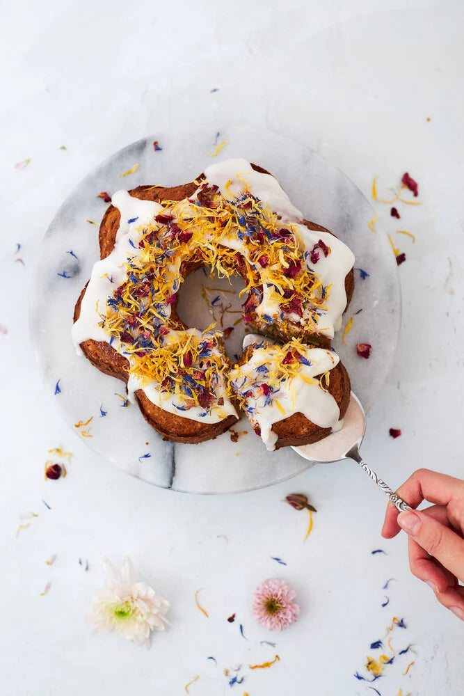 LET'S MAKE IT - FLOWER POWER CAKE