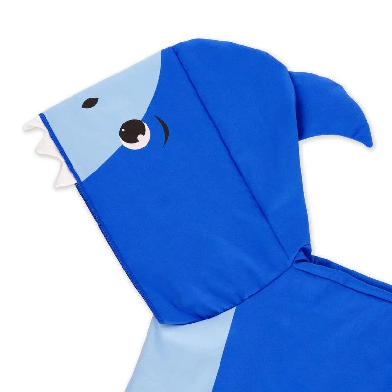 PONCHO ASCIUGAMANO PER BAMBINI SHARK