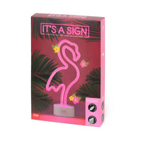 IT'S A SIGN LAMPADA LED FLAMINGO