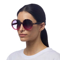 OKKIA OCCHIALI DA SOLE  TONDO - HAVANA PINK