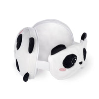 CUSCINO VIAGGIO CON MASCHERINA - PANDA