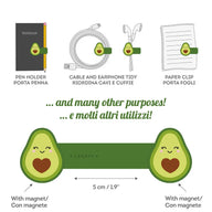 clip magnetica avocado