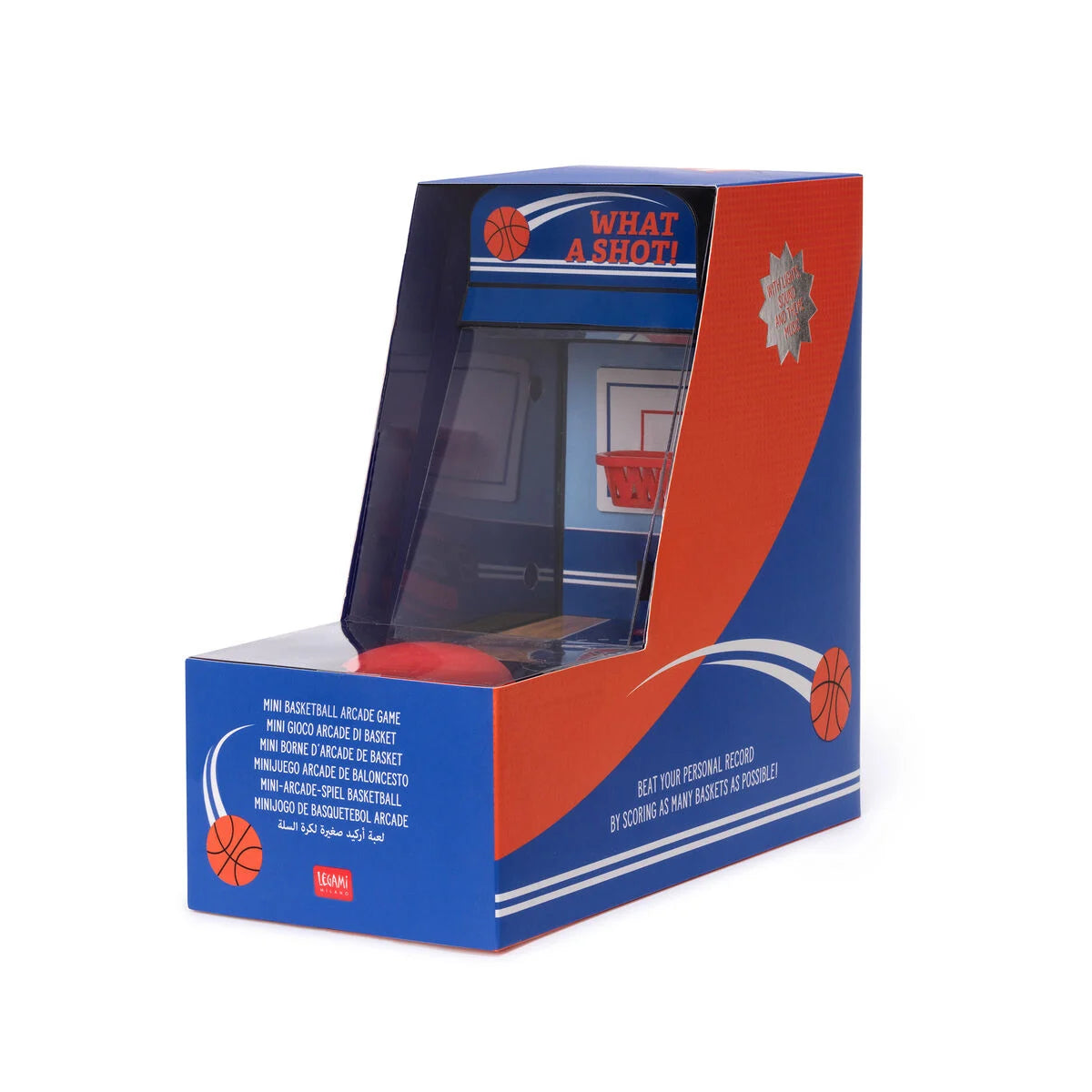 ARCADE MINI GIOCO BASKET - WHAT A SHOT! VINTAGE MEMORIES