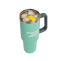 BICCHIERE TERMICO XXL " WITH LOTS OF ICE PLEASE"
