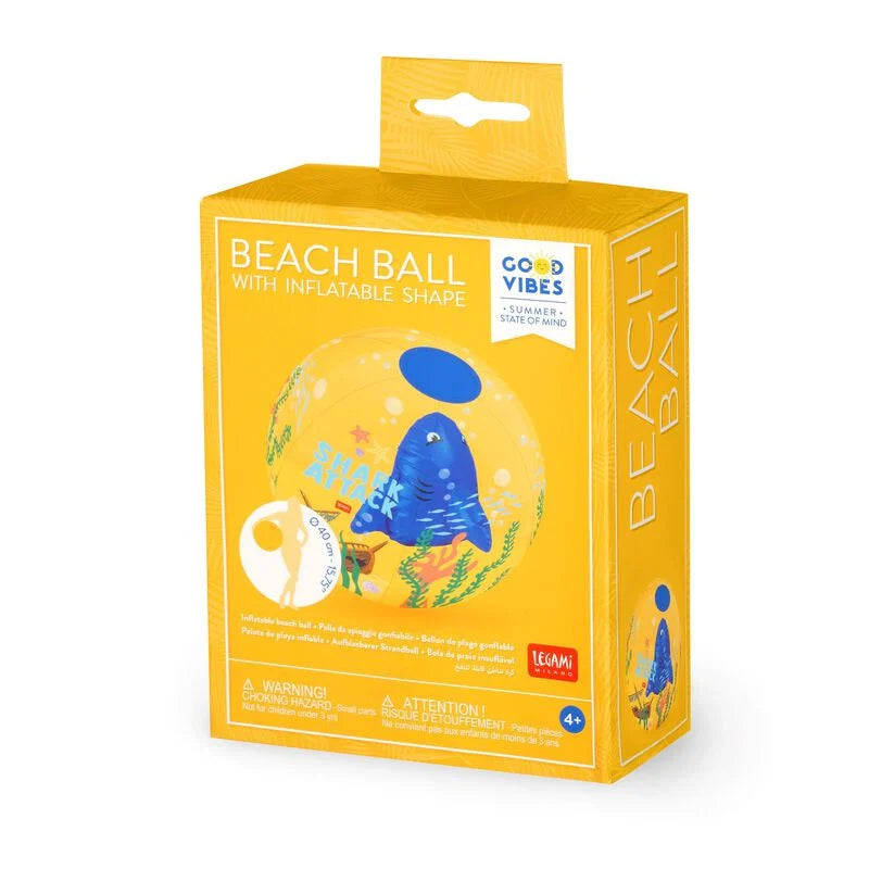 PALLA DA SPIAGGIA GONFIABILE SHARK