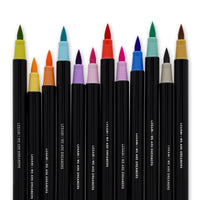 BRUSH MARKERS PASTELLO PENNARELLI PUNTA PENNELLO