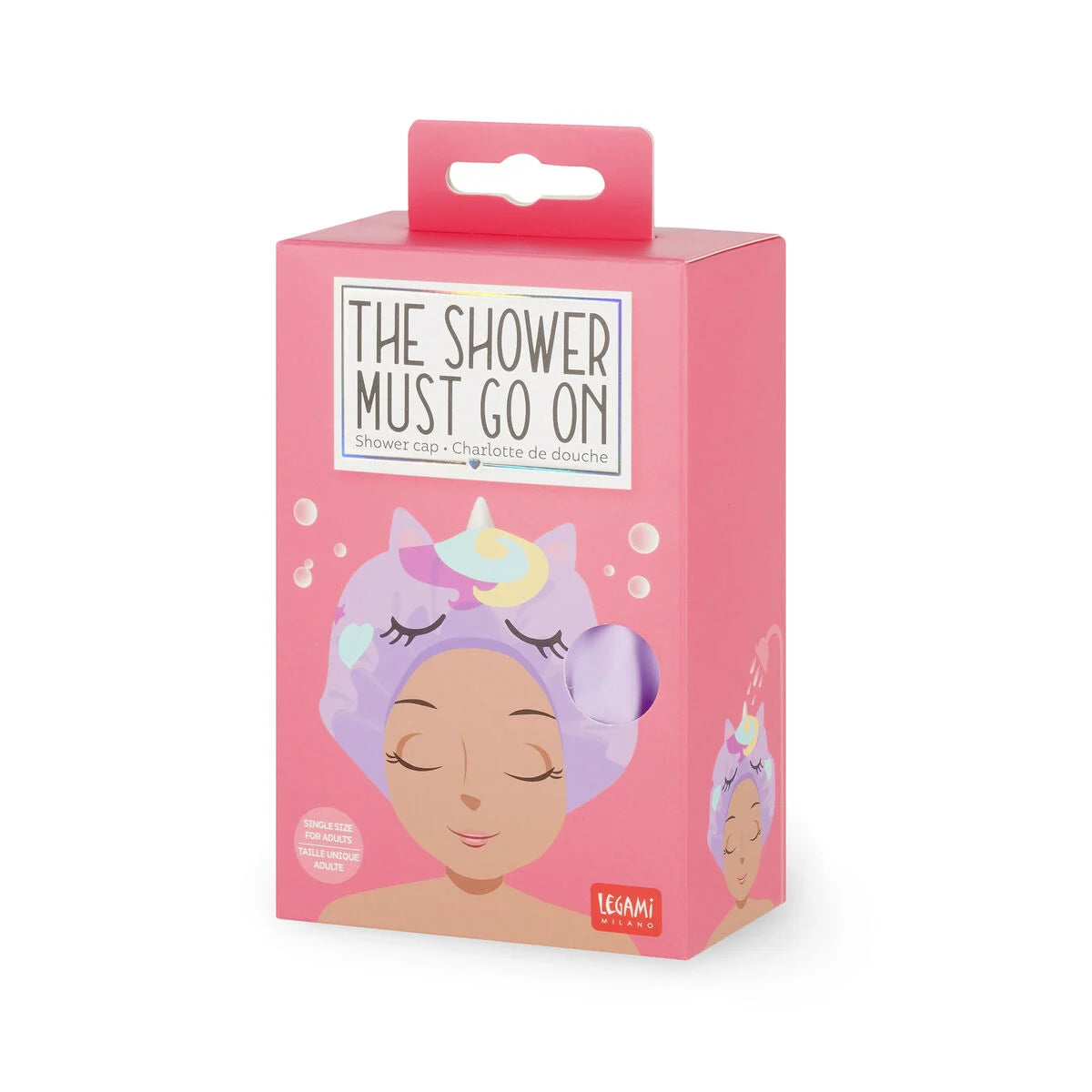 CUFFIA DA DOCCIA - THE SHOWER MUST GO ON UNICORNO