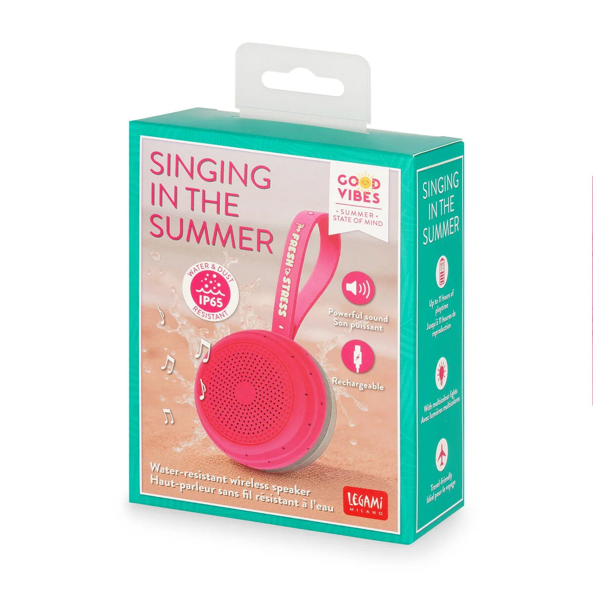 SINGING IN THE SUMMER - MINI VIVAVOCE SPEAKER WATERMELON