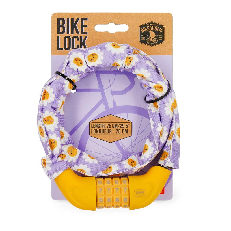 lucchetto con combinazione numerica - bike lock daisy