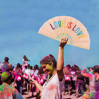 ventaglio "love is love" xxl