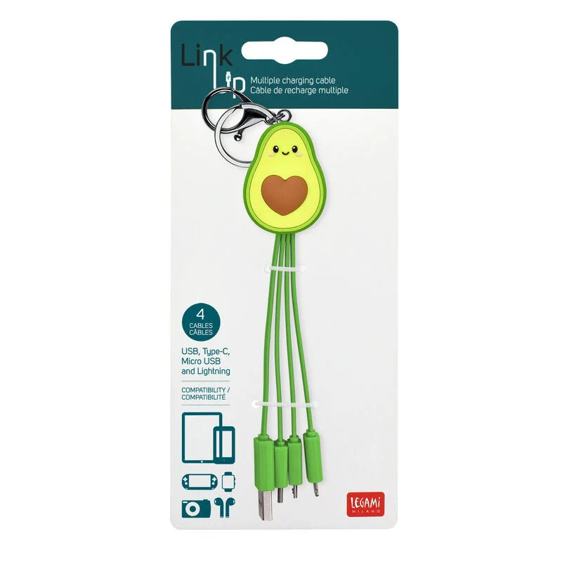 cavo di ricarica multiplo - link up avocado