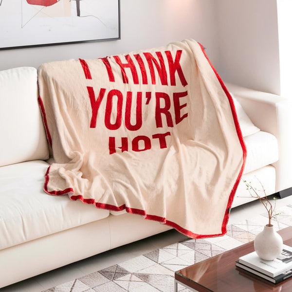 COPERTA "I THINK YOU'RE HOT"