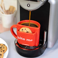TAZZA PORTA BISCOTTI "BITE ME"