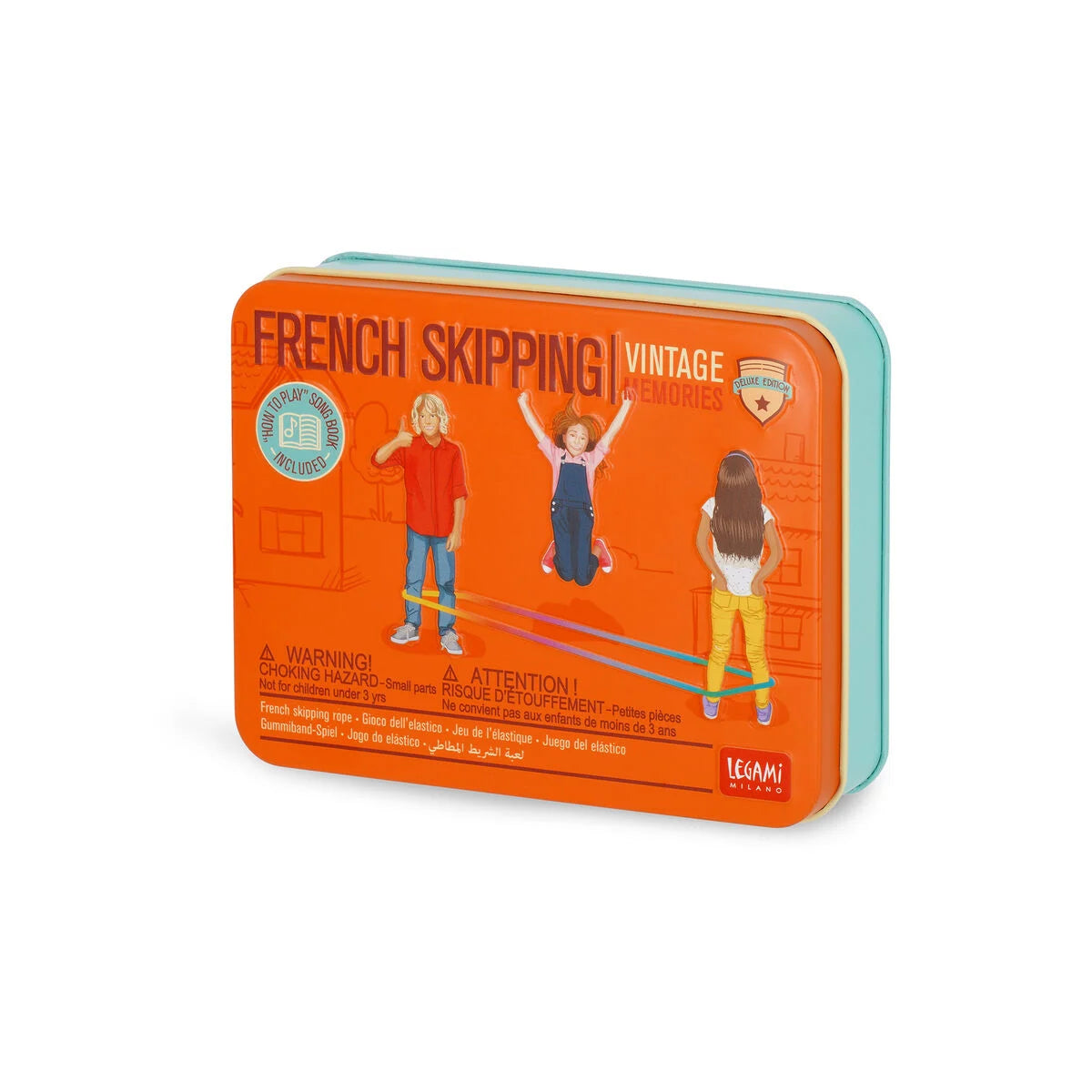 GIOCO DELL'ELASTICO FRENCH SKIPPING VINTAGE MEMORIES