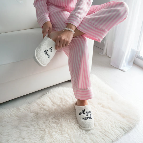 PANTOFOLE "ALL YOU NEED IS LOVE"