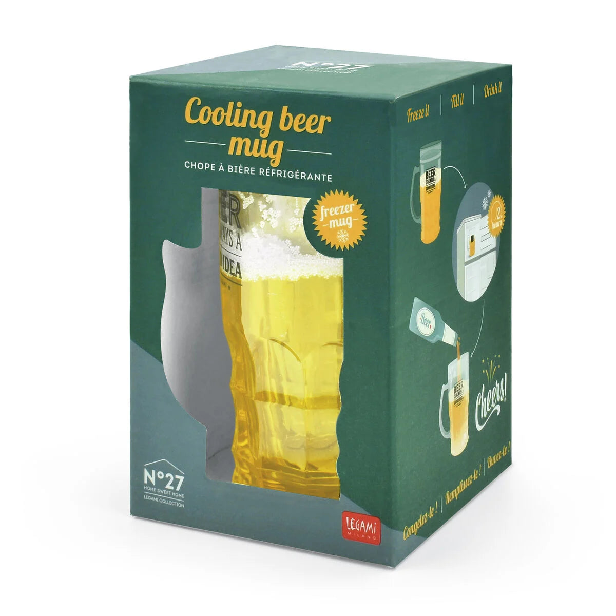BOCCALE DI BIRRA REFRIGERANTE - COOLING BEER MUG