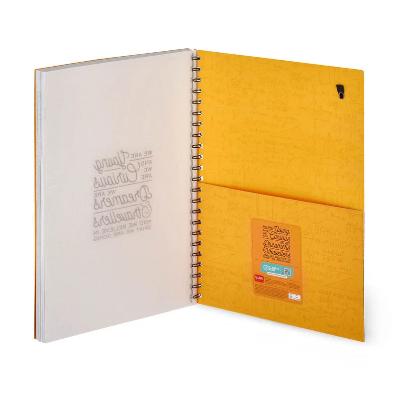 QUADERNO SPIRALATO 3 IN 1 - MAXI TRIO SPIRAL notebook GENIUS