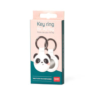 portachiavi per airtag panda