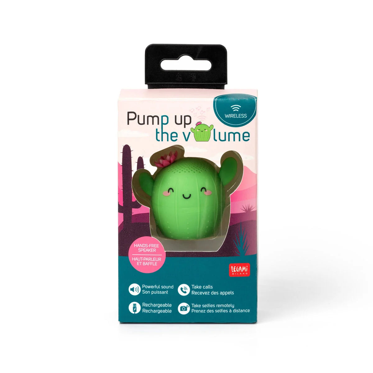 vivavoce mini e speaker wireless - pump up the volume cactus