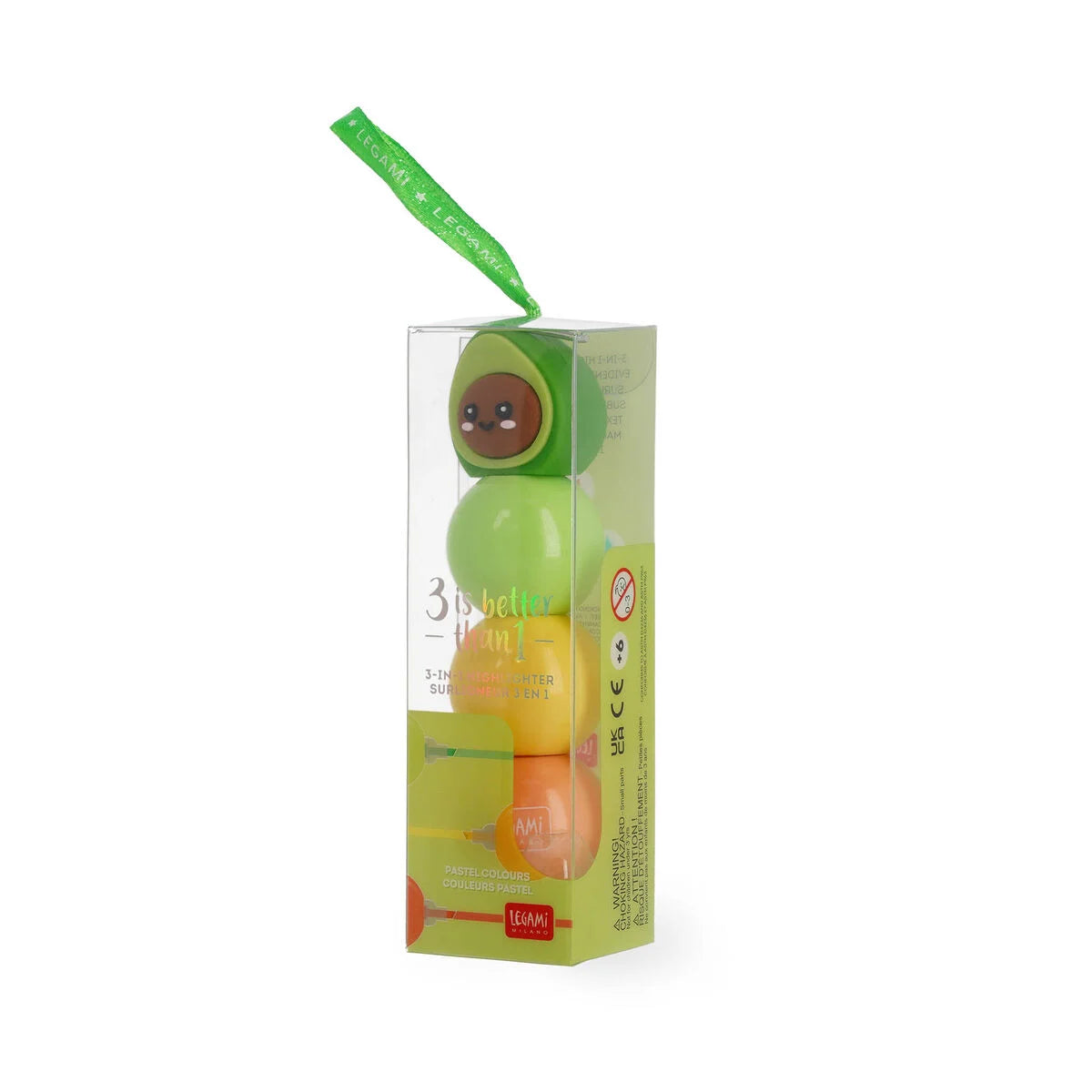 EVIDENZIATORI 3 IN 1 AVOCADO