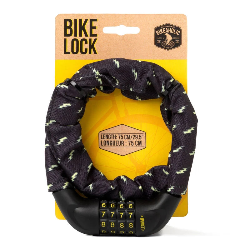 lucchetto con combinazione numerica - bike lock flash