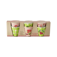 Tazza da espresso - Multicolore - Love Therapy Print - Confezione da 6