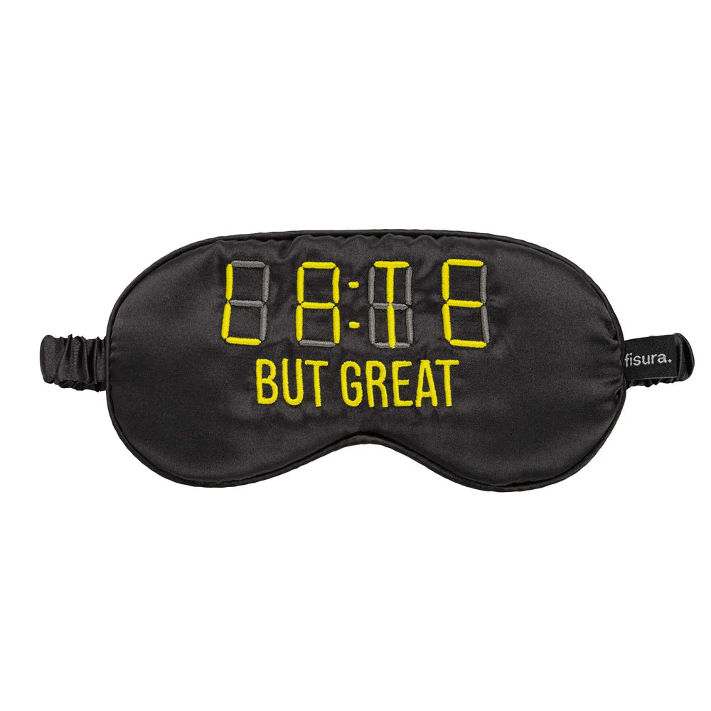 MASCHERA PER GLI OCCHI "LATE BUT GREAT"