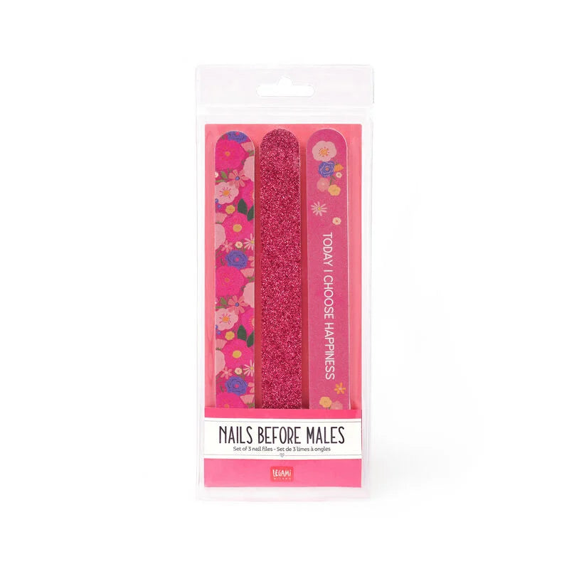 SET DI 3 LIME PER UNGHIE - NAILS BEFORE MALES FLOWERS