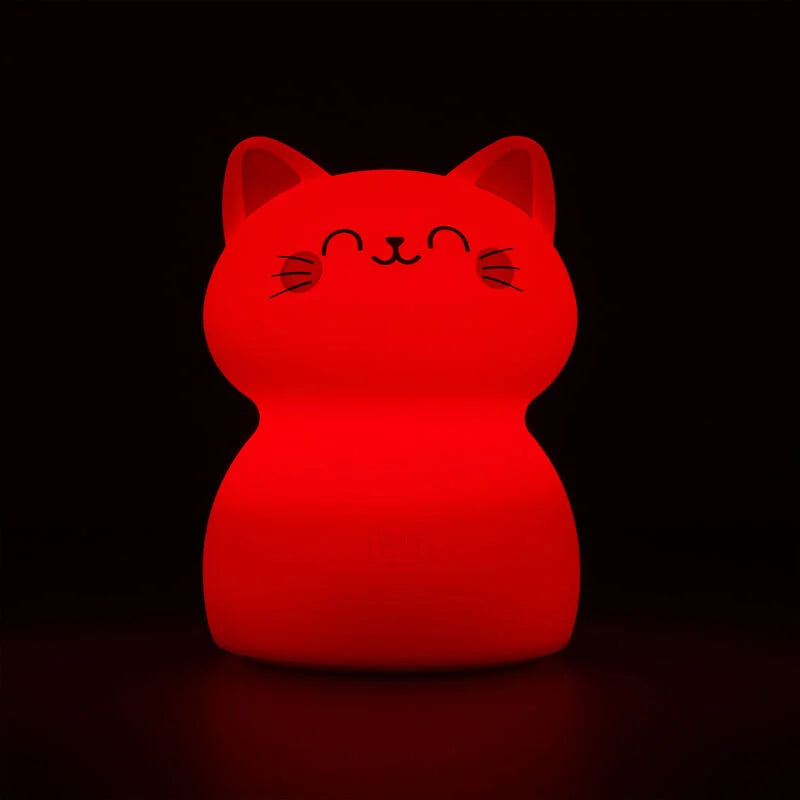 luce notturna ricaricabile - soft dreams kitty gatto