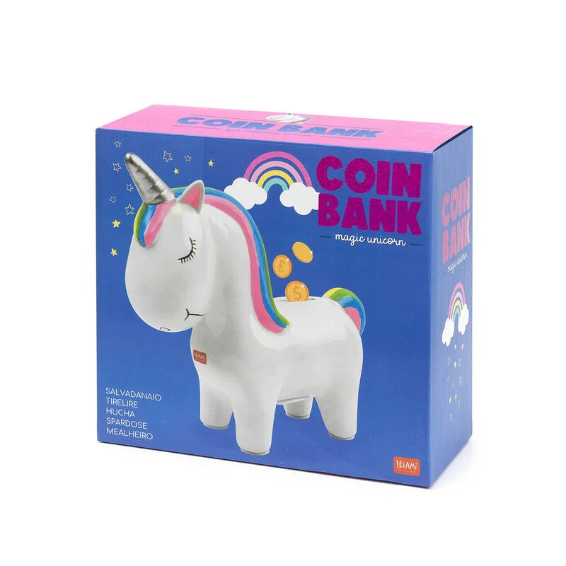 salvadanaio - coin bank unicorno