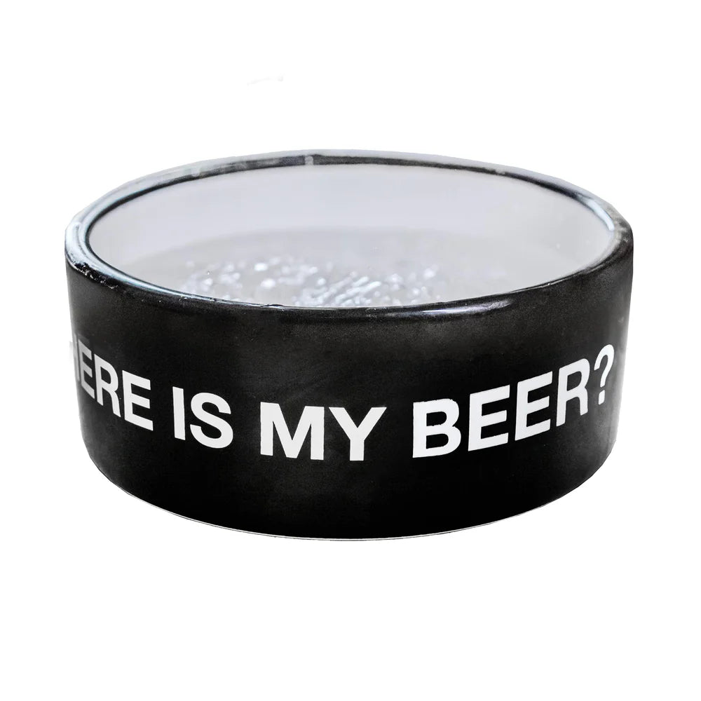 ciotola per animali domestici - pet bowl "where is my beer"