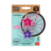 SET DI 2 LUCI PER I RAGGI DELLA BICICLETTA UNICORNO
