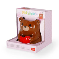 PORTAPENNE IN CERAMICA - TEDDY BEAR