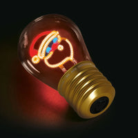 LAMPADA DA TAVOLO A LAMPADINA - BULB FICTION - SANTA CLAUS
