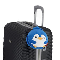 CUSCINO DA VIAGGIO CON MASCHERINA - PENGUIN
