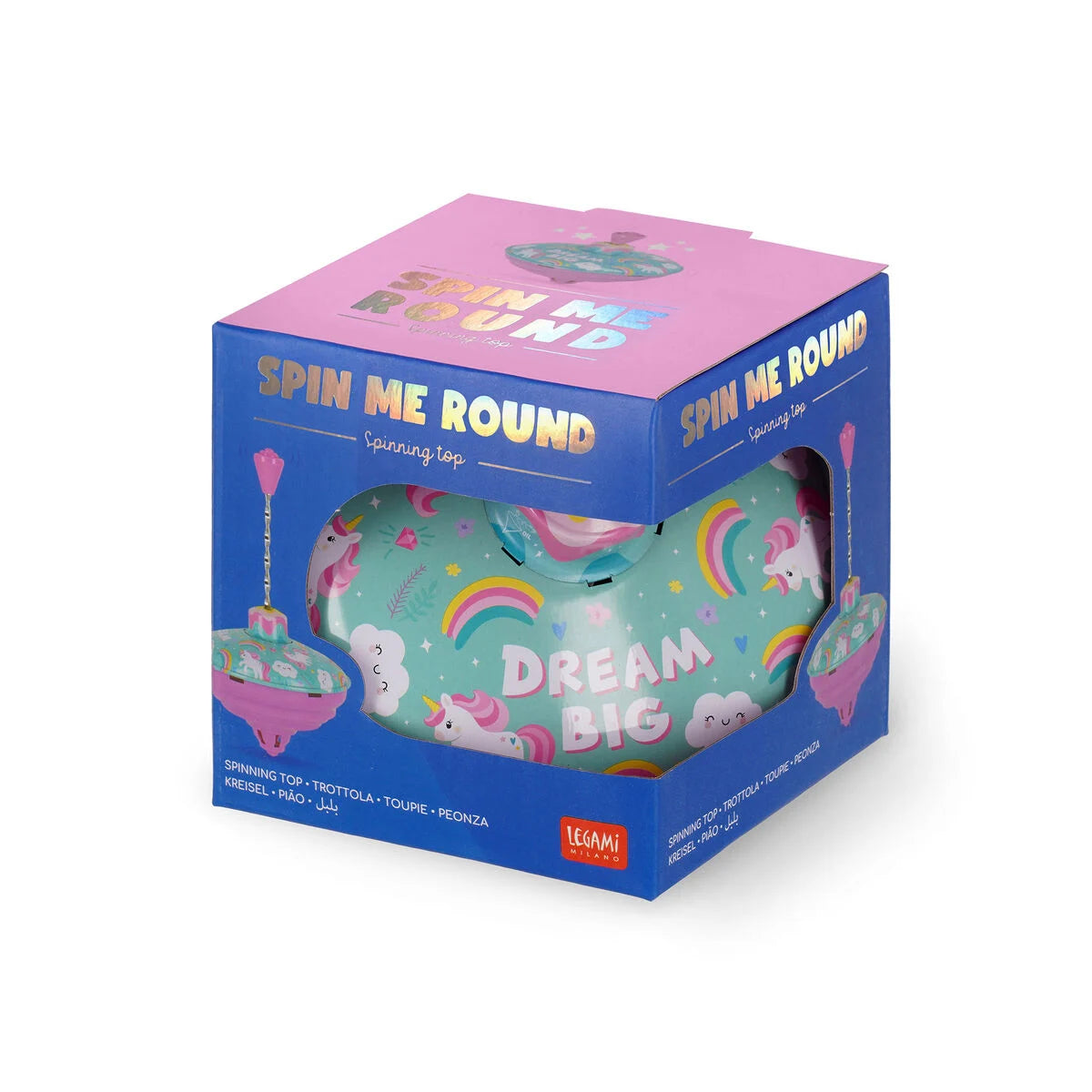 trottola - spin me round unicorno