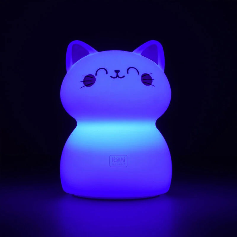 luce notturna ricaricabile - soft dreams kitty gatto