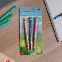 FUR-EVER FRIENDS  - SET 3 PENNE GEL CANCELLABILI