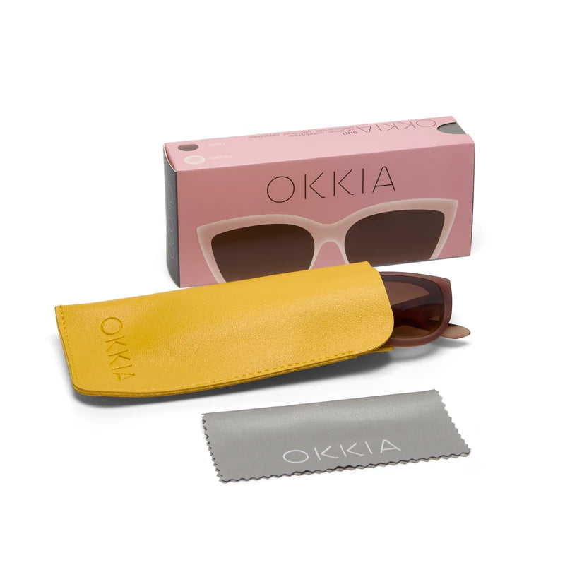 OKKIA OCCHIALI DA SOLE SILVIA OK020 PINK HAVANA