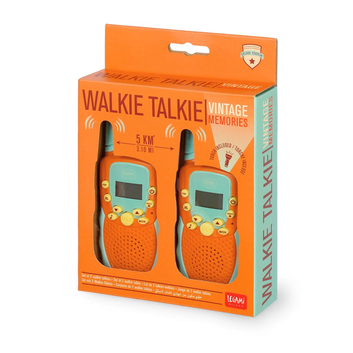 SET DI 2 WALKIE TALKIE VINTAGE MEMORIES