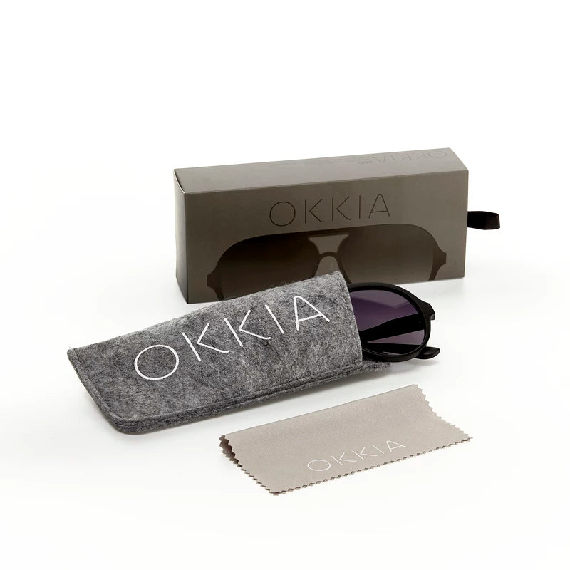 OKKIA OCCHIALI DA SOLE ALESSIO OK021 BLACK