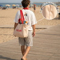 BEACH BAG "FUCK OFF"
