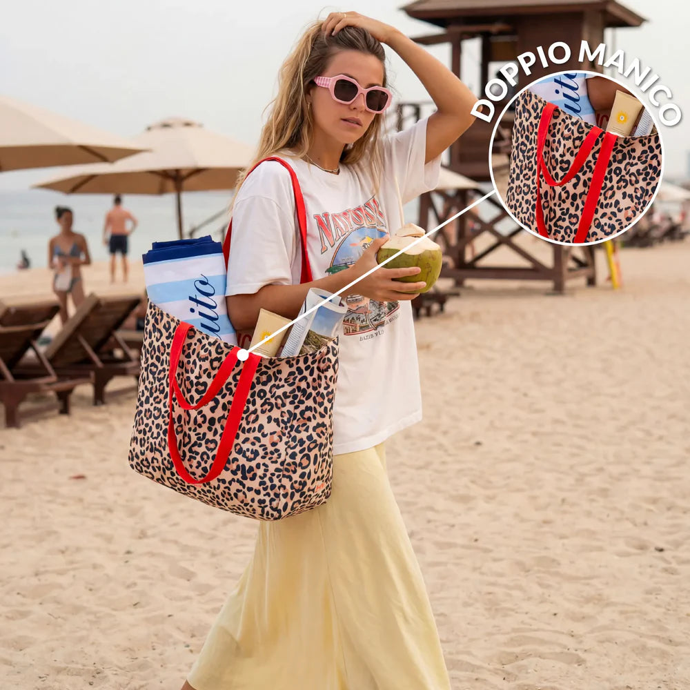 BEACH BAG "FUCK OFF"