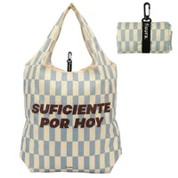 BORSA PER LA SPESA PIEGHEVOLE - SHOPPING BAG "SUFICIENTE POR HOY"