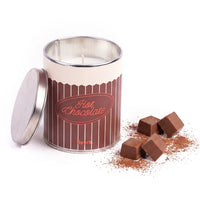 Candela profumata in latta di metallo “Hot chocolate” – cioccolato