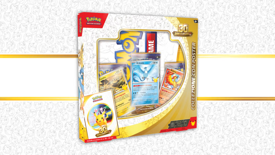 Collezione con Poster – 30° Anniversario del GCC Pokémon