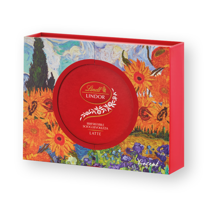 COFANETTO ARTE LINDOR 200G LATTE