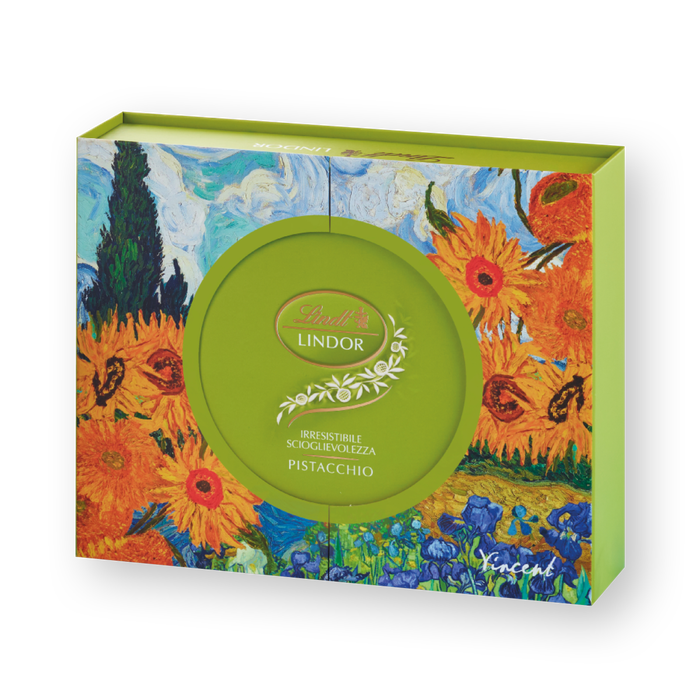 COFANETTO ARTE LINDOR 200G PISTACCHIO