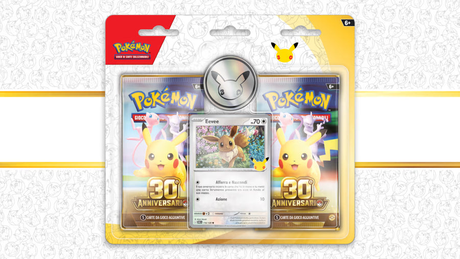 Confezione da 2 Buste – 30° Anniversario del GCC Pokémon